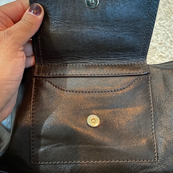 Givenchy Pandora Large Leather Satchel Bag, Brown - Picture 4 of 8